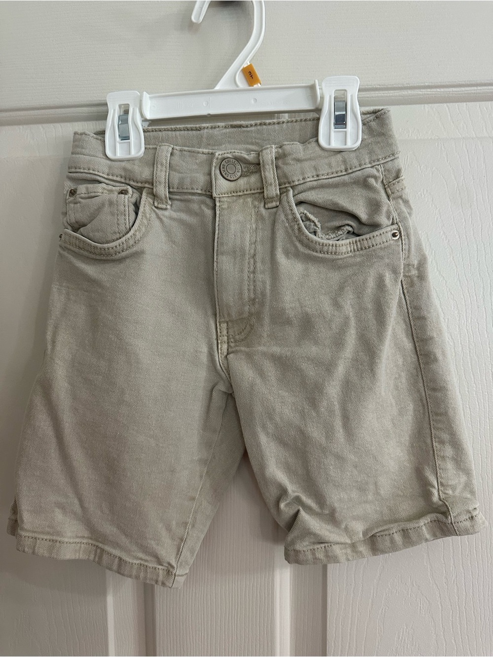 Zara Boys Size 7 Khaki Shorts